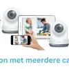 babyfoon met 2 camera's