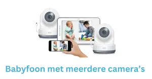 babyfoon met 2 camera's